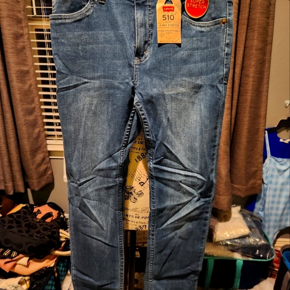 🦋 LEVI'S 510 Women's Jeans - Picture 1 of 6